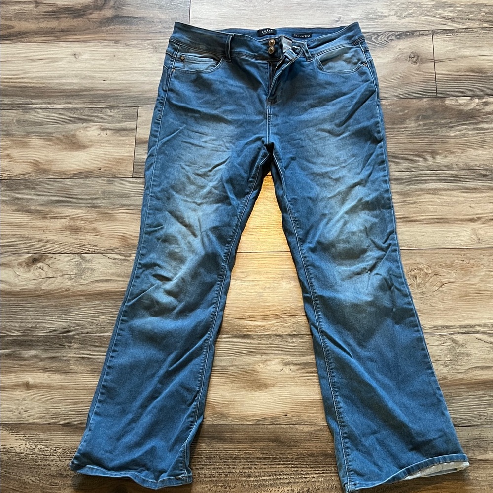 Classic Blue Flare Jeans